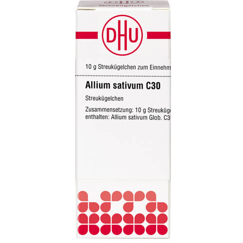 ALLIUM SATIVUM C 30 Globuli ALLIUM SATIVUM C 30 Globuli