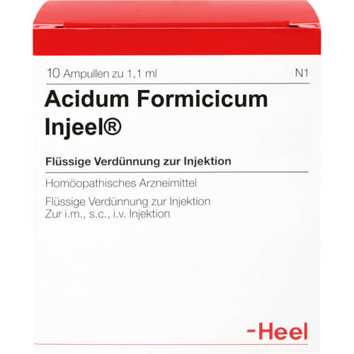 ACIDUM FORMICICUM INJEEL Ampullen ACIDUM FORMICICUM INJEEL Ampullen