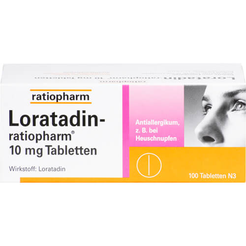 LORATADIN-ratiopharm 10 mg Tabletten LORATADIN-ratiopharm 10 mg Tabletten