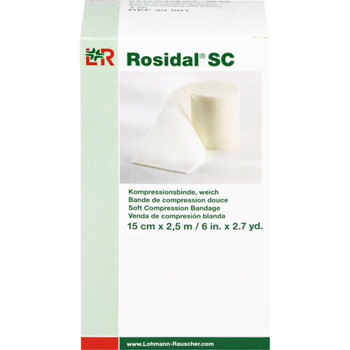 ROSIDAL SC Kompressionsbinde weich 15 cmx2,5 m ROSIDAL SC Kompressionsbinde weich 15 cmx2,5 m