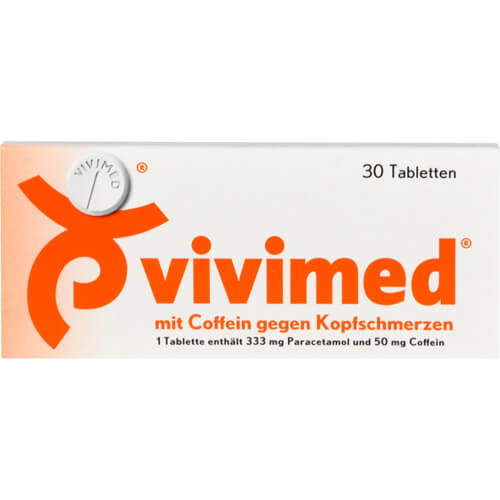 VIVIMED mit Coffein gegen Kopfschmerzen Tabletten VIVIMED mit Coffein gegen Kopfschmerzen Tabletten