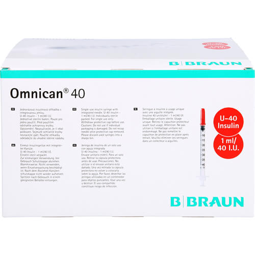 OMNICAN Insulinspr.1 ml U40 m.Kan.0,30x12 mm einz. OMNICAN Insulinspr.1 ml U40 m.Kan.0,30x12 mm einz.
