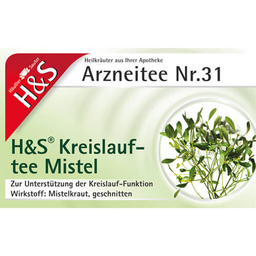 H&S Kreislauftee Mistel Filterbeutel H&S Kreislauftee Mistel Filterbeutel