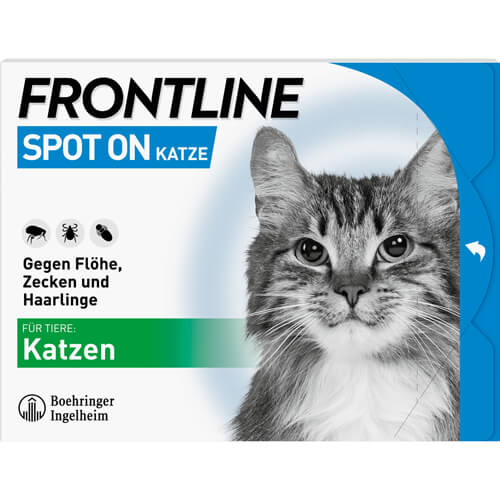 FRONTLINE® SPOT ON Katze gegen Zecken und Flöhe FRONTLINE® SPOT ON Katze gegen Zecken und Flöhe