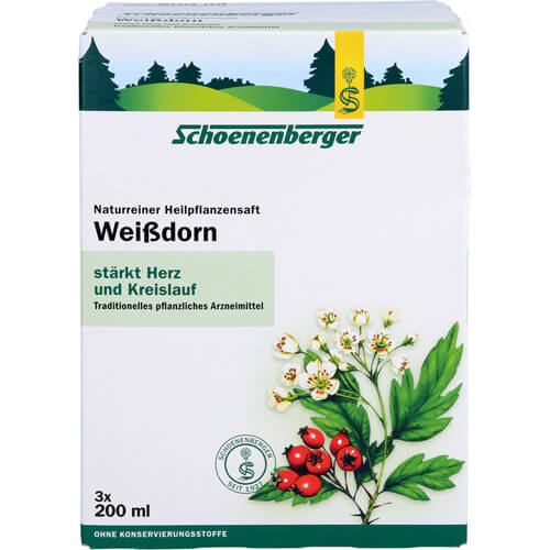 WEISSDORN SAFT Schoenenberger Heilpflanzensäfte WEISSDORN SAFT Schoenenberger Heilpflanzensäfte