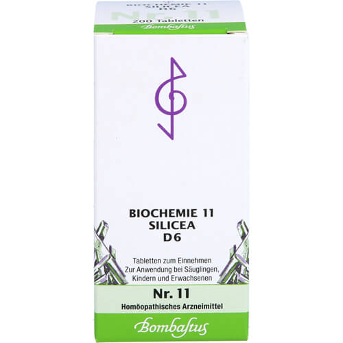 BIOCHEMIE 11 Silicea D 6 Tabletten BIOCHEMIE 11 Silicea D 6 Tabletten