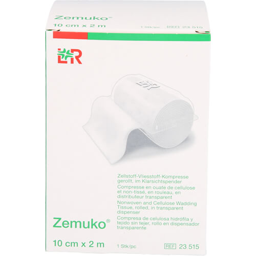 ZEMUKO Vliesstoff-Kompr.gerollt 10 cmx2 m ZEMUKO Vliesstoff-Kompr.gerollt 10 cmx2 m