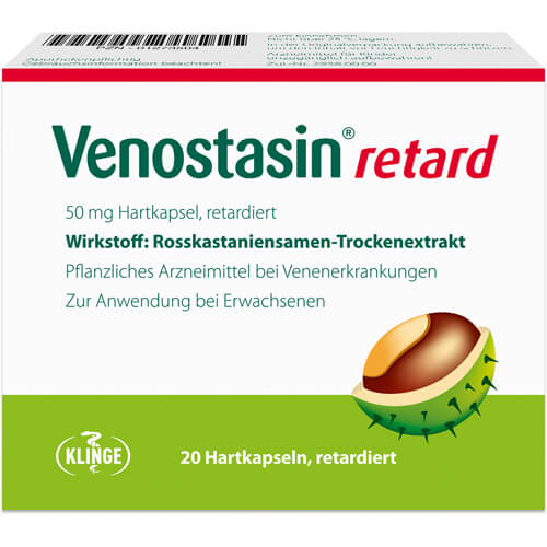 VENOSTASIN retard 50 mg Hartkapsel retardiert VENOSTASIN retard 50 mg Hartkapsel retardiert