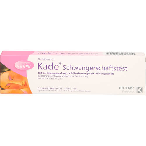 KADE Schwangerschaftstest KADE Schwangerschaftstest
