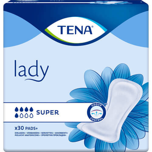 TENA LADY super Inkontinenz Einlagen TENA LADY super Inkontinenz Einlagen