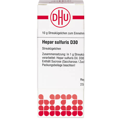 HEPAR SULFURIS D 30 Globuli HEPAR SULFURIS D 30 Globuli