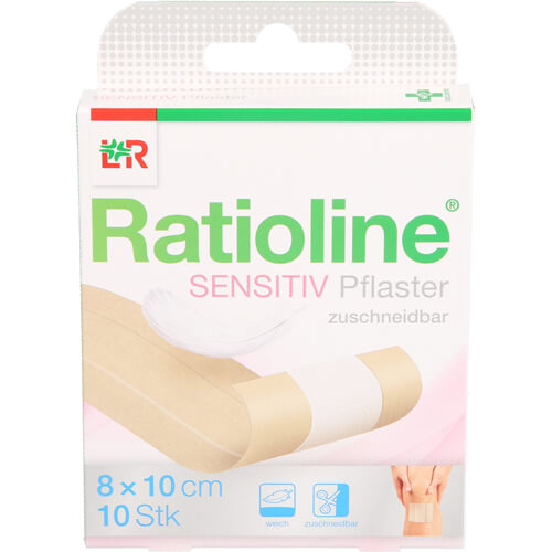 RATIOLINE sensitive Wundschnellverband 8 cmx1 m RATIOLINE sensitive Wundschnellverband 8 cmx1 m