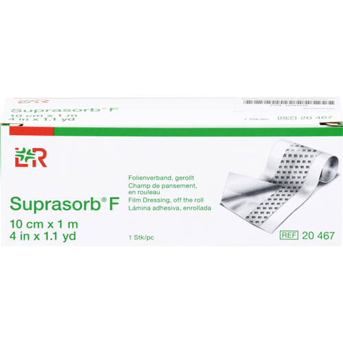 SUPRASORB F Folien-Wundverb.10 cmx1 m unste.Rolle SUPRASORB F Folien-Wundverb.10 cmx1 m unste.Rolle
