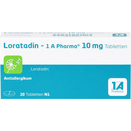 LORATADIN-1A Pharma Tabletten LORATADIN-1A Pharma Tabletten