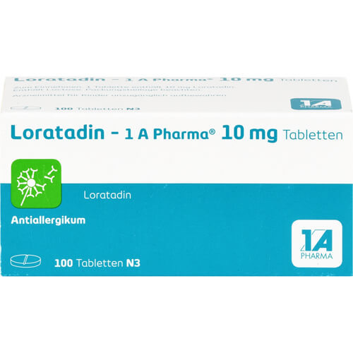 LORATADIN-1A Pharma Tabletten LORATADIN-1A Pharma Tabletten