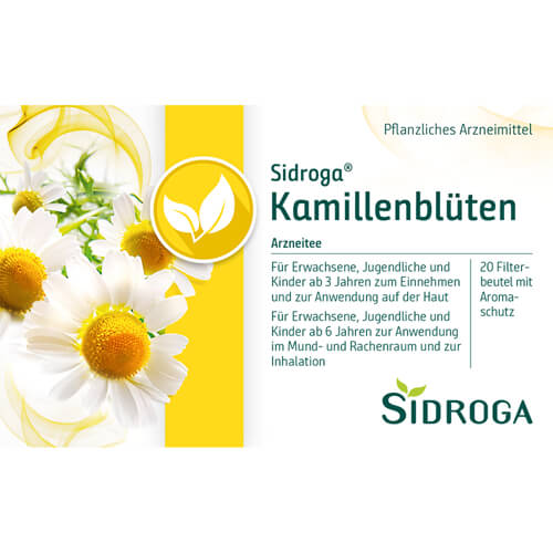 SIDROGA Kamillenblüten Tee Filterbeutel SIDROGA Kamillenblüten Tee Filterbeutel