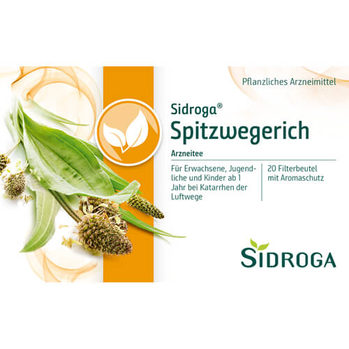 SIDROGA Spitzwegerich Tee Filterbeutel SIDROGA Spitzwegerich Tee Filterbeutel