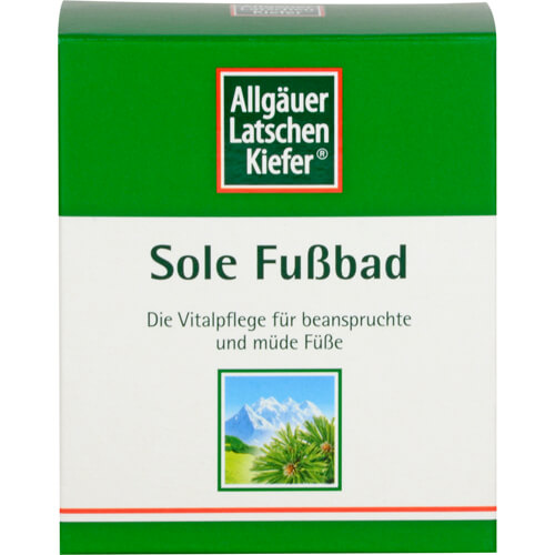 ALLGÄUER LATSCHENK. Sole Fußbad ALLGÄUER LATSCHENK. Sole Fußbad