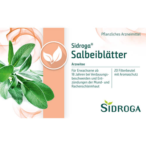 SIDROGA Salbeiblätter Tee Filterbeutel SIDROGA Salbeiblätter Tee Filterbeutel