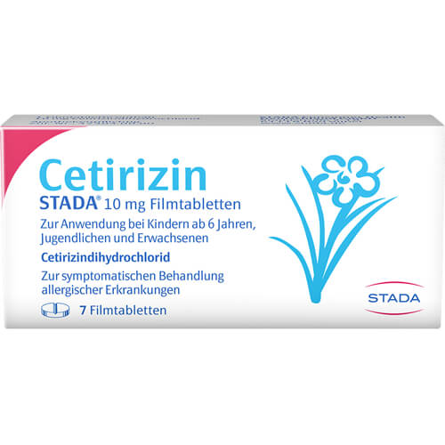 CETIRIZIN STADA 10 mg Filmtabletten CETIRIZIN STADA 10 mg Filmtabletten