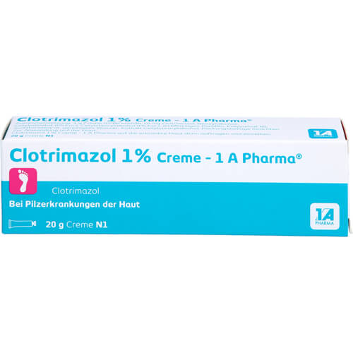 CLOTRIMAZOL 1% Creme-1A Pharma CLOTRIMAZOL 1% Creme-1A Pharma