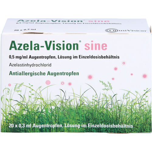 AZELA-Vision sine 0,5 mg/ml Augentr.i.Einzeldosis. AZELA-Vision sine 0,5 mg/ml Augentr.i.Einzeldosis.