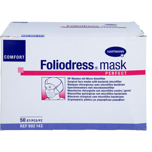 FOLIODRESS mask Comfort perfect OP-Maske grün FOLIODRESS mask Comfort perfect OP-Maske grün
