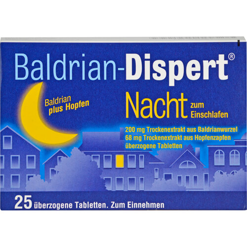 BALDRIAN DISPERT Nacht zum Einschlafen üb.Tabl. BALDRIAN DISPERT Nacht zum Einschlafen üb.Tabl.