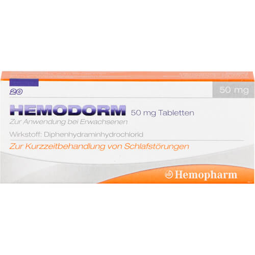 HEMODORM 50 mg Einschlaftabletten HEMODORM 50 mg Einschlaftabletten