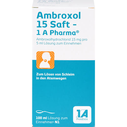 AMBROXOL 15 Saft-1A Pharma AMBROXOL 15 Saft-1A Pharma