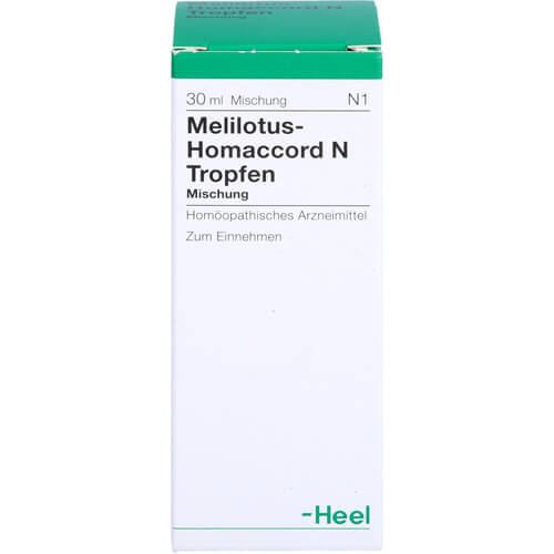 MELILOTUS HOMACCORD N Tropfen MELILOTUS HOMACCORD N Tropfen