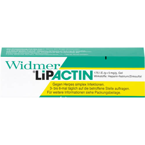 WIDMER Lipactin Gel WIDMER Lipactin Gel