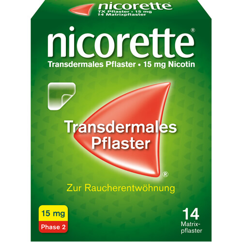 NICORETTE TX Pflaster 15 mg NICORETTE TX Pflaster 15 mg