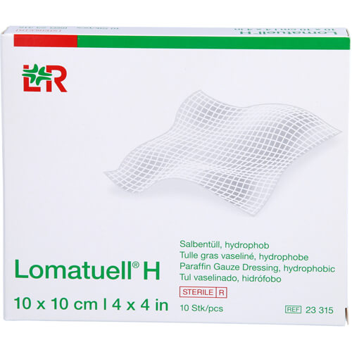 LOMATUELL H Salbentüll 10x10 cm steril LOMATUELL H Salbentüll 10x10 cm steril