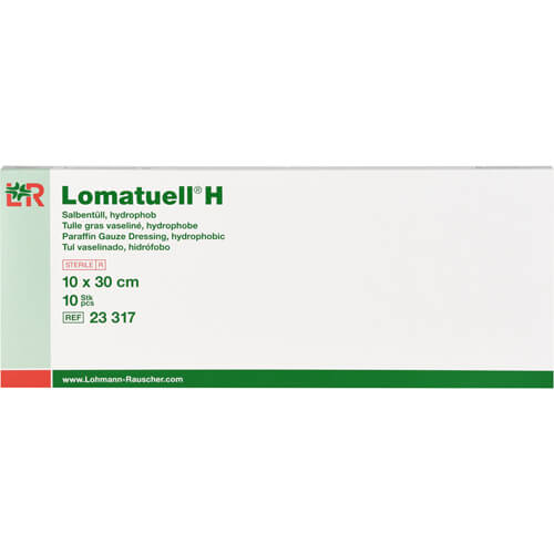 LOMATUELL H Salbentüll 10x30 cm steril LOMATUELL H Salbentüll 10x30 cm steril