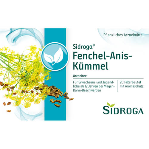 SIDROGA Fenchel Anis Kümmel Tee Filterbeutel SIDROGA Fenchel Anis Kümmel Tee Filterbeutel