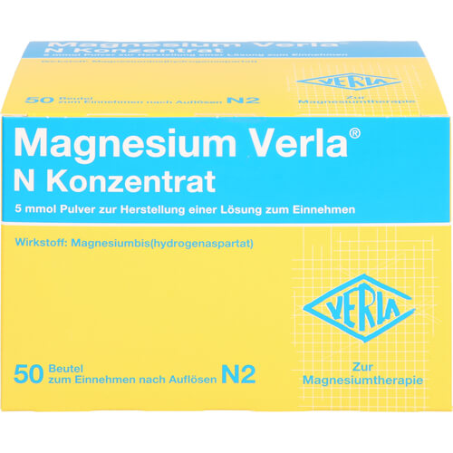 MAGNESIUM VERLA N Konzentrat Plv.z.H.e.L.z.Einn. MAGNESIUM VERLA N Konzentrat Plv.z.H.e.L.z.Einn.