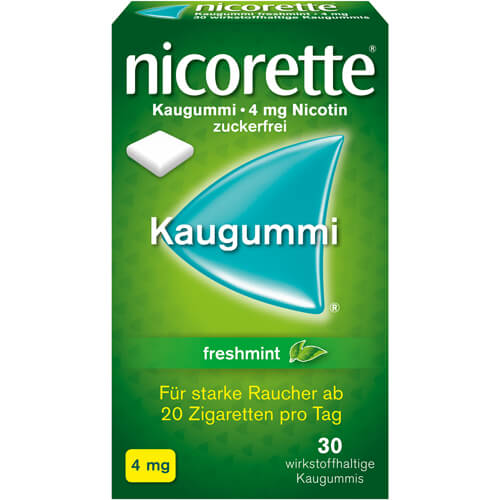 NICORETTE Kaugummi 4 mg freshmint NICORETTE Kaugummi 4 mg freshmint