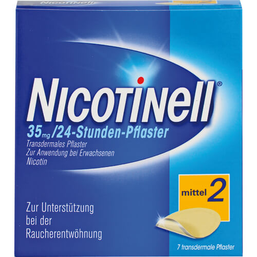 NICOTINELL 14 mg/24-Stunden-Pflaster 35mg NICOTINELL 14 mg/24-Stunden-Pflaster 35mg