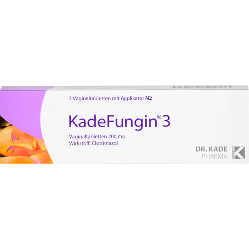 KADEFUNGIN 3 Vaginaltabletten KADEFUNGIN 3 Vaginaltabletten