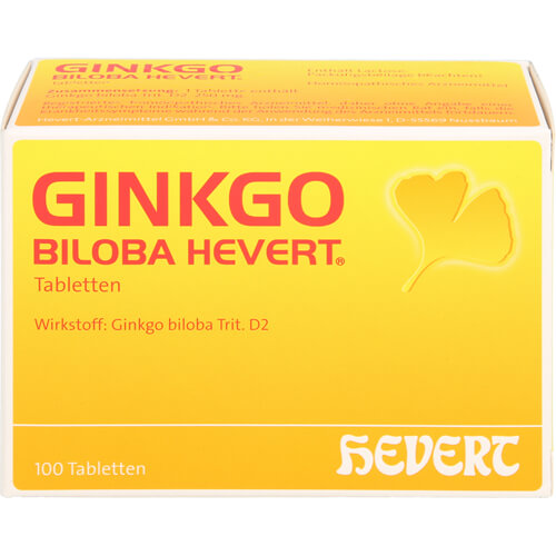 GINKGO BILOBA HEVERT Tabletten GINKGO BILOBA HEVERT Tabletten