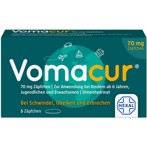 VOMACUR 70 Suppositorien VOMACUR 70 Suppositorien