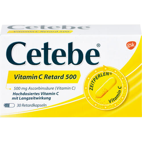 CETEBE Vitamin C Retardkapseln 500 mg CETEBE Vitamin C Retardkapseln 500 mg