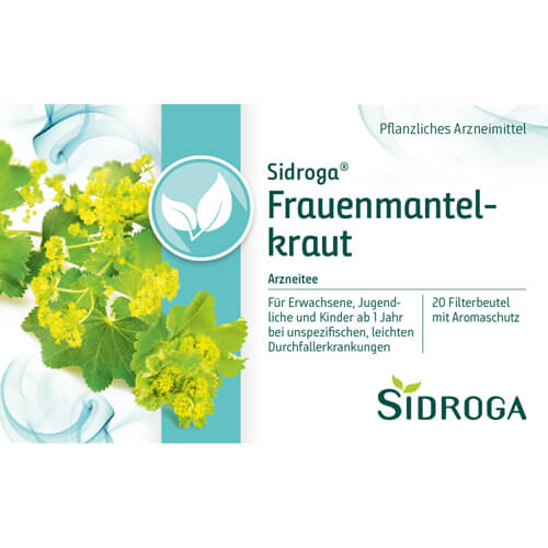 SIDROGA Frauenmantelkraut Tee Filterbeutel SIDROGA Frauenmantelkraut Tee Filterbeutel