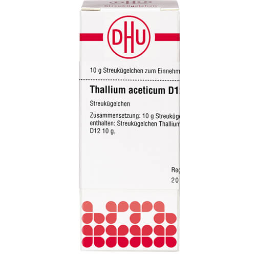 THALLIUM ACETICUM D 12 Globuli THALLIUM ACETICUM D 12 Globuli