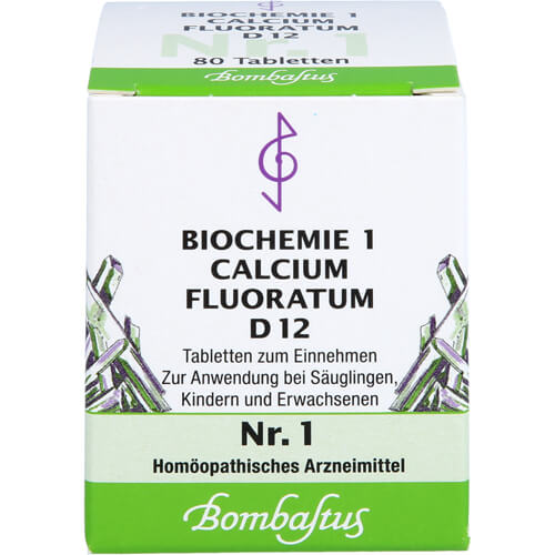 BIOCHEMIE 1 Calcium fluoratum D 12 Tabletten BIOCHEMIE 1 Calcium fluoratum D 12 Tabletten