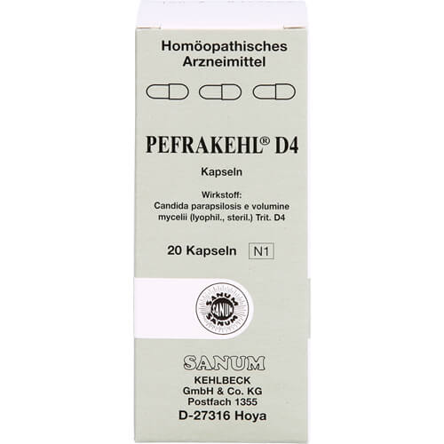 PEFRAKEHL D 4 Kapseln PEFRAKEHL D 4 Kapseln