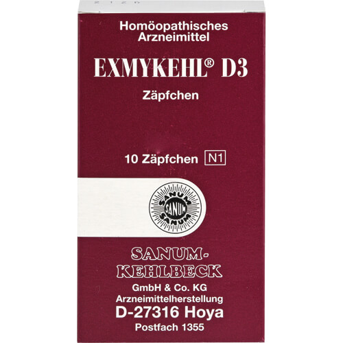 EXMYKEHL D 3 Zäpfchen EXMYKEHL D 3 Zäpfchen
