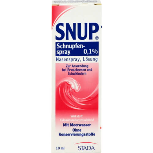SNUP Schnupfenspray 0,1% Nasenspray SNUP Schnupfenspray 0,1% Nasenspray