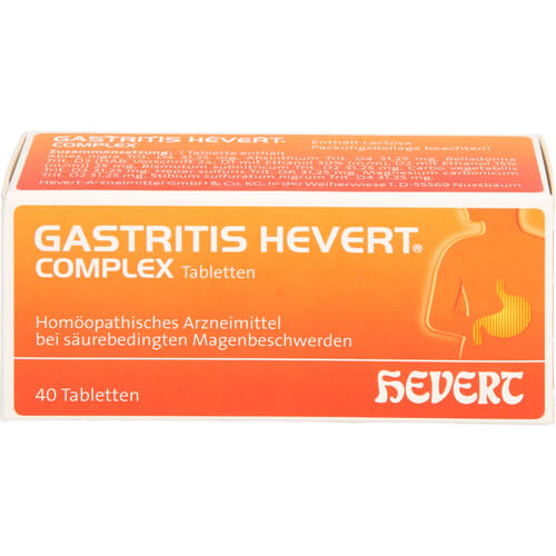 GASTRITIS HEVERT Complex Tabletten GASTRITIS HEVERT Complex Tabletten